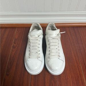 Alexander McQueen Sneakers with silver heel
